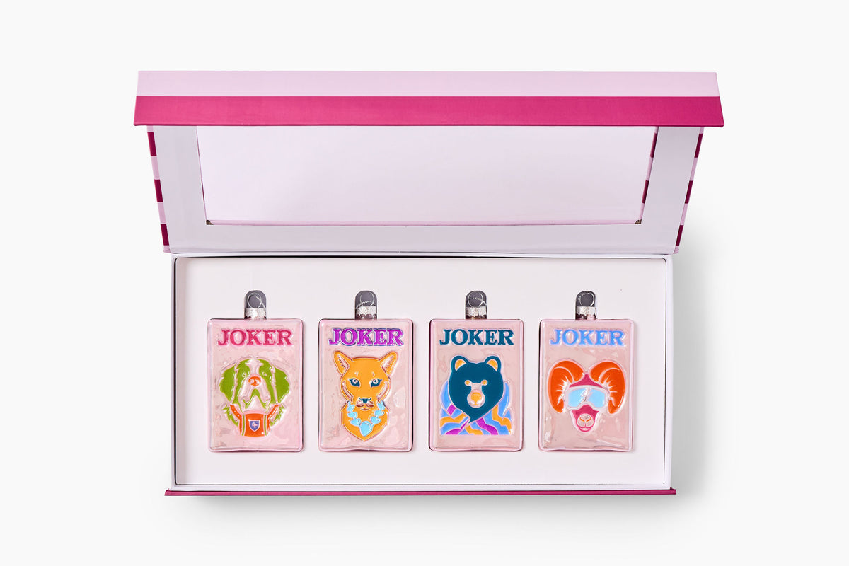 Christmas Ornament - Mountain Line Jokers: Pack of 4