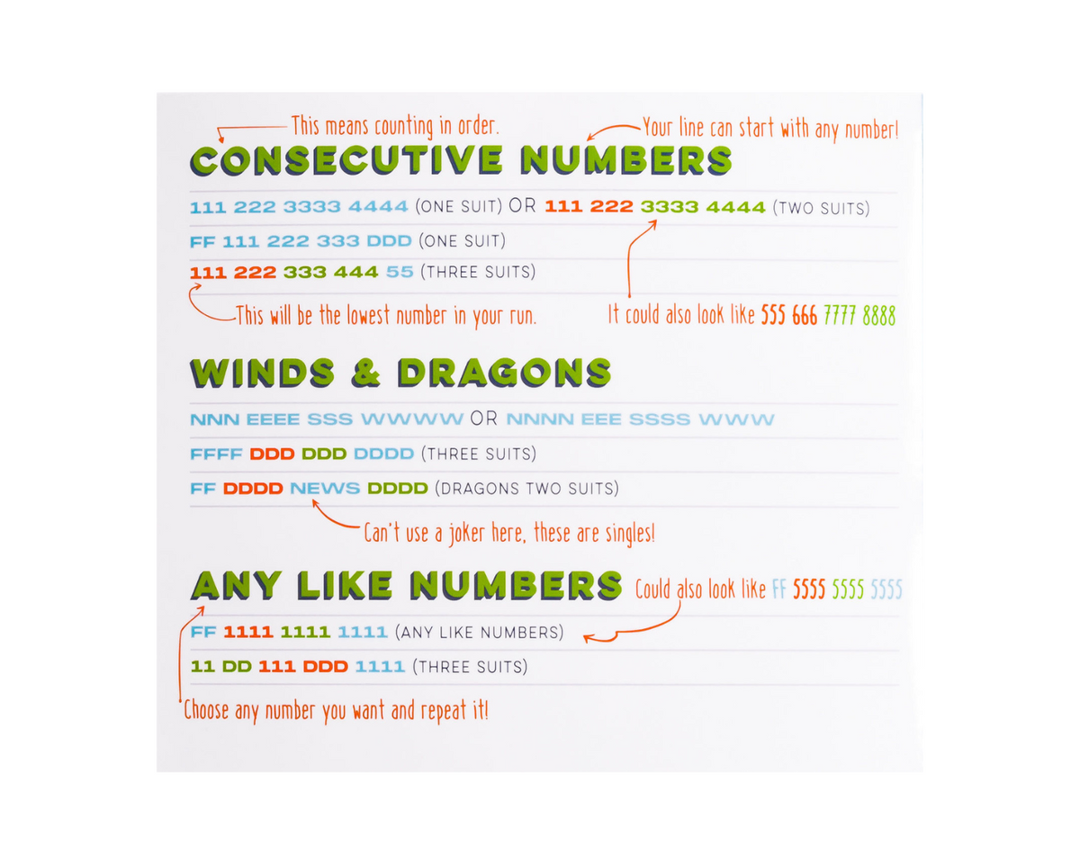 Lil' Mahj Playing Card