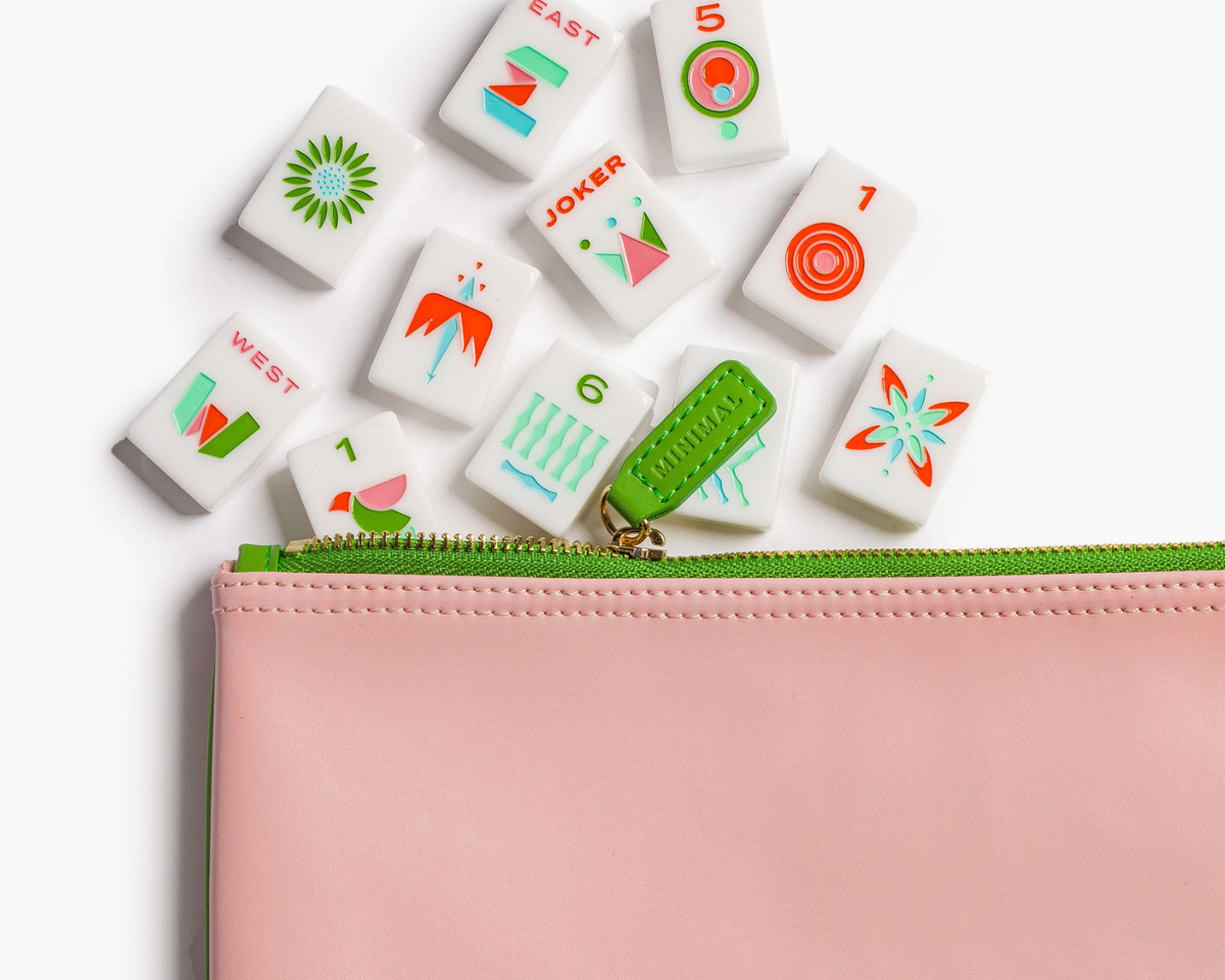 The Minimal Line: Vegan Leather Tile Bag