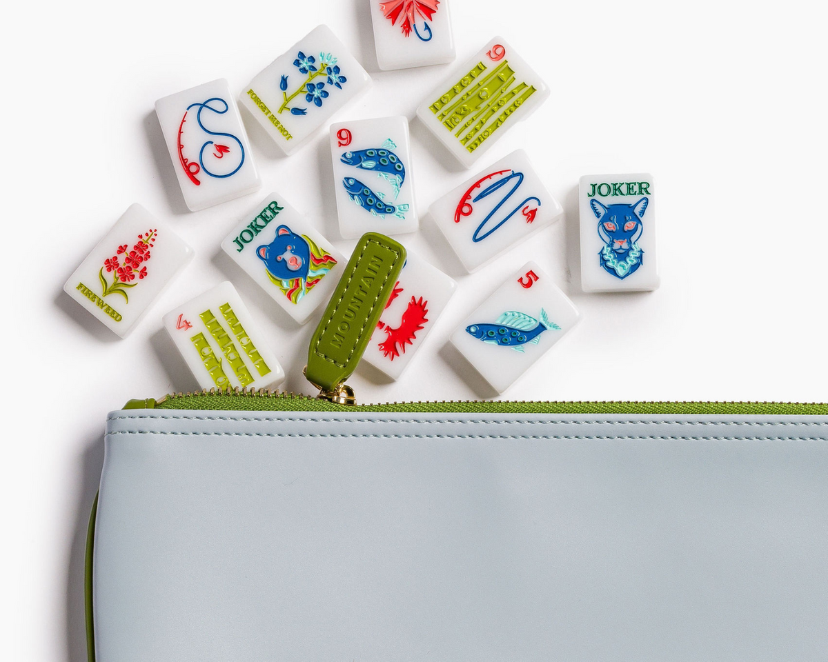 The Mountain Line: Vegan Leather Tile Bag