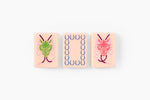 The Ranch Line: Dusty Rose Mahjong Tiles