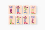 The Ranch Line: Dusty Rose Mahjong Tiles