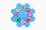 Train Dominoes: Ceylon Blue