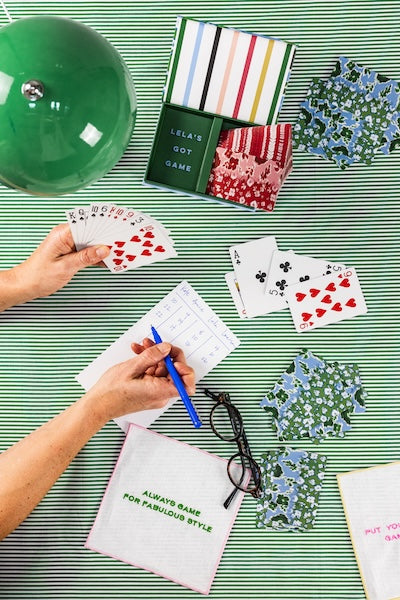 TML x Pearl by Lela Rose Playing Cards