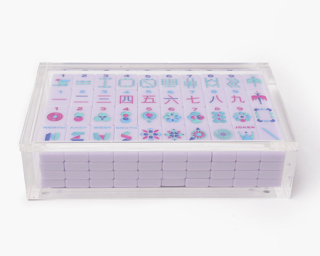 Acrylic display box to showcase your mahjong tile set