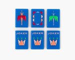 The Minimal Line: Blue-Eyed Jack Mahjong Tiles