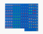 The Minimal Line: Blue-Eyed Jack Mahjong Tiles