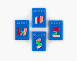 The Minimal Line: Blue-Eyed Jack Mahjong Tiles