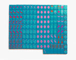 American Mahjong Tile Set to play the game of mahjong. Custom mahjong set is called the botanical line featured in a deep teal. The set comes with a field guide for quick mahjong rules. The set comes with a canvas mahjong tile bag for quick storage.