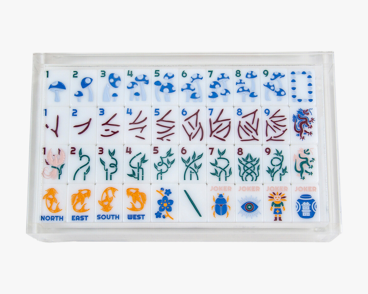 The Lucky Line: Joshua Tree Mahjong Tiles