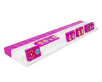 White painted wooden Mahjong rack and pushers perfect for racking our American mahjong tiles for sale