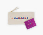 The Minimal Line: Neon Purple 2.0 Mahjong Tiles