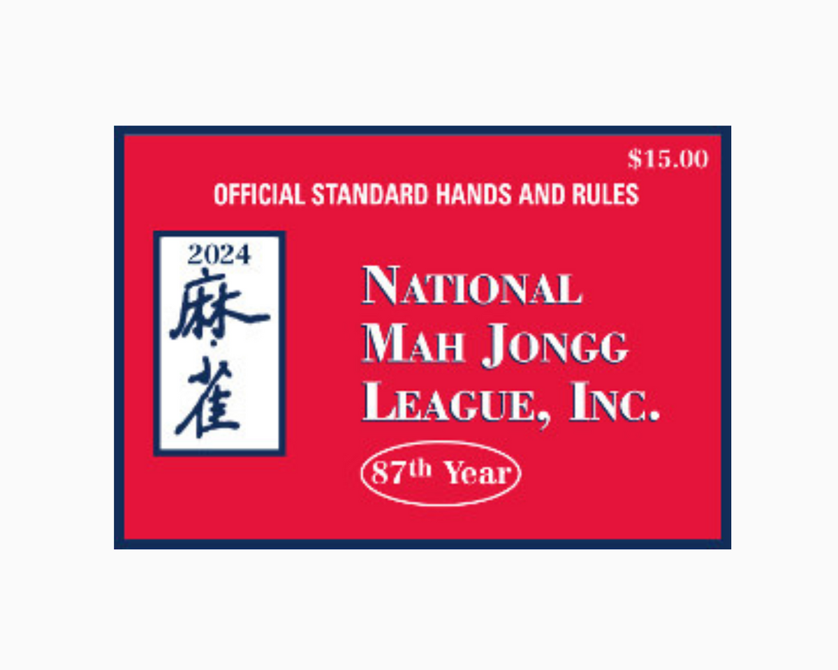 National Mah Jongg League Playing Card 2024 NMJL Mahjong Card The