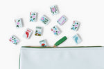 The Botanical Line: AERIN Soft Blue Mahjong Collection