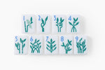 The Botanical Line: Newport Mahjong Tiles