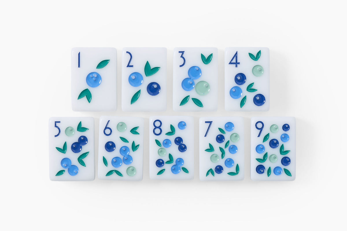 The Botanical Line: Newport Mahjong Tiles