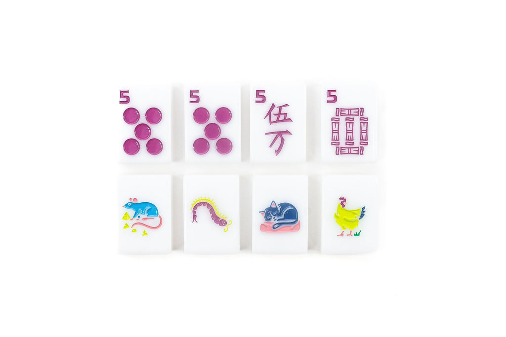 The Lucky Line - American Mahjong Tile Set - Jade Green Release