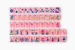 The Classic Line: Petal Pink Mahjong Tiles