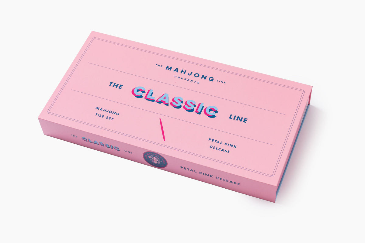 The Classic Line: Petal Pink Mahjong Tiles