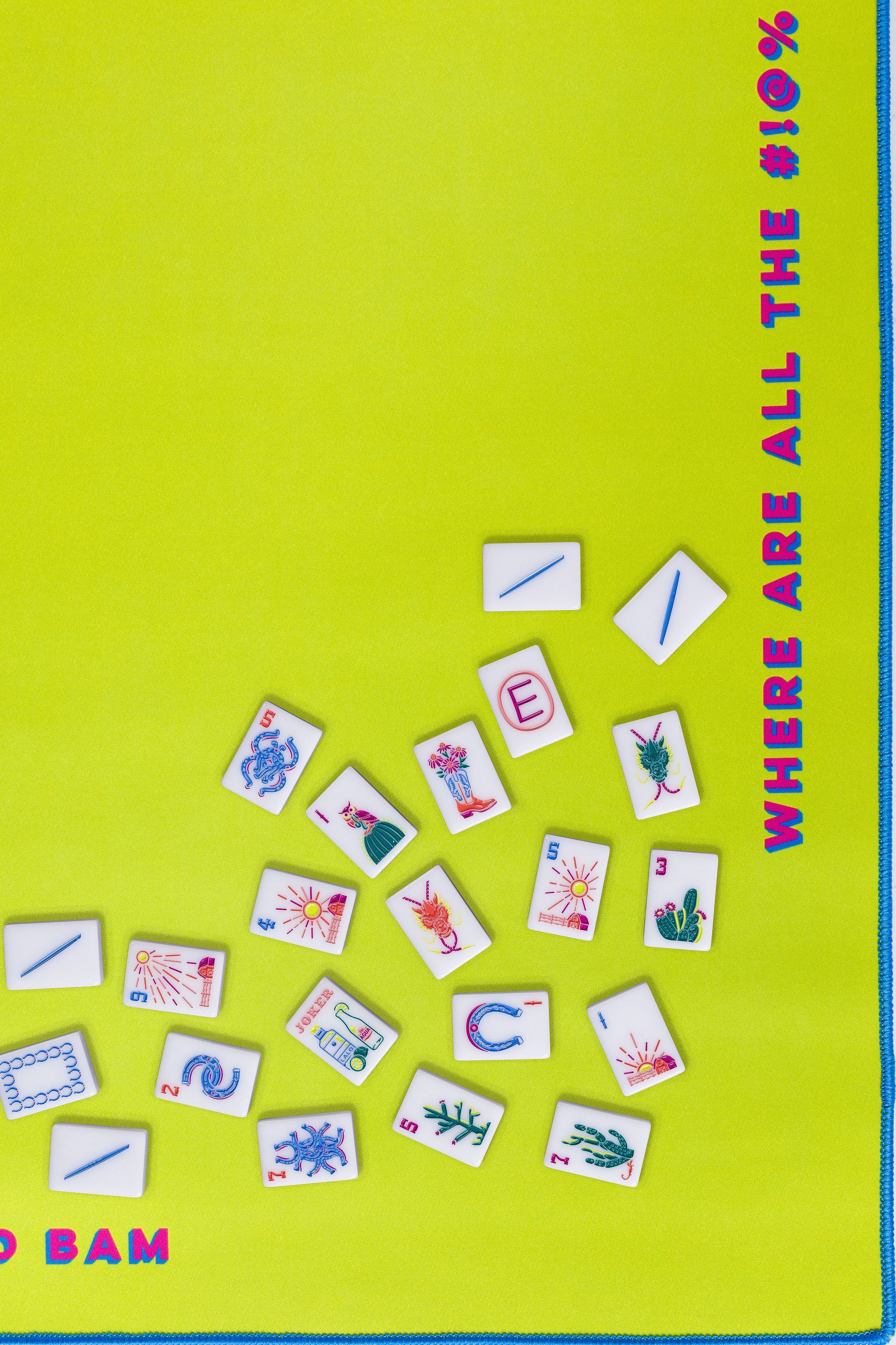 Ranch Line Tiles & Mat Combos– The Mahjong Line
