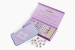 The Foodie Line: Lilac Mahjong Tiles