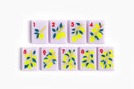 The Foodie Line: Lilac Mahjong Tiles