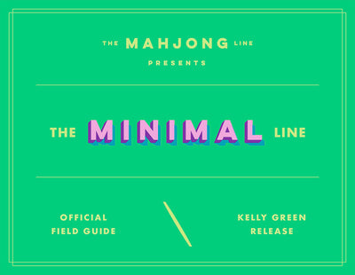 Minimal Line: Kelly Green Release - American Mahjong Field Guide