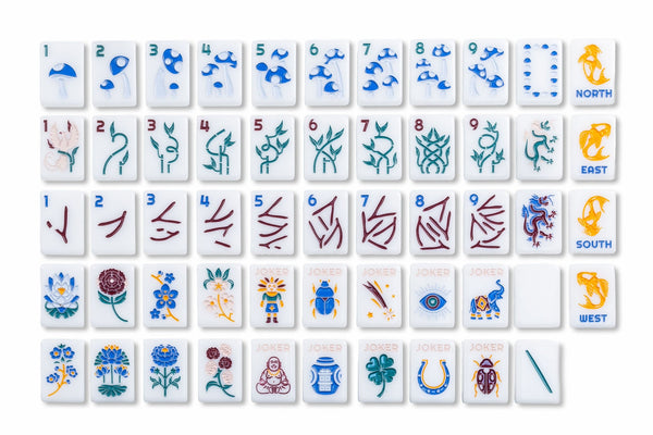 The Lucky Line: Joshua Tree Mahjong Tiles