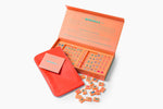 The Minimal Line: Barney Orange Mahjong Tiles