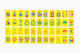 The Minimal Line: Canary Yellow Mahjong Tiles