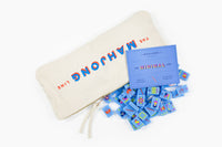 The Minimal Line: Ceylon Blue 2.0 Mahjong Tiles