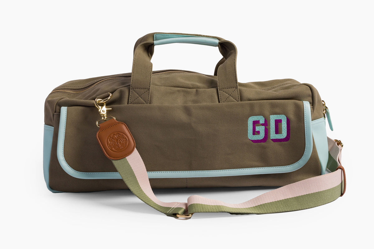 Mahjong Cross-body Traveler Two-Tone Strap