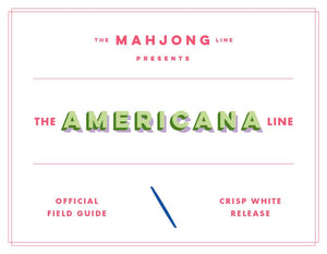 The Americana Line: Crisp White Release