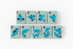 The Mountain Line: Sage Green Mahjong Tiles