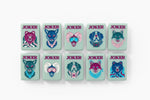 The Mountain Line: Sage Green Mahjong Tiles