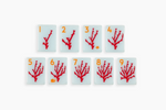 The Ocean Line: Barely Blue Mahjong Tiles
