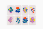 The Ocean Line: Shell Pink Mahjong Tiles