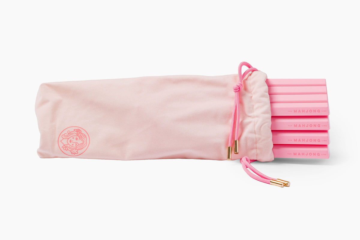 Stackable Plastic Playing Card Racks: Set of 4 with drawstring bag