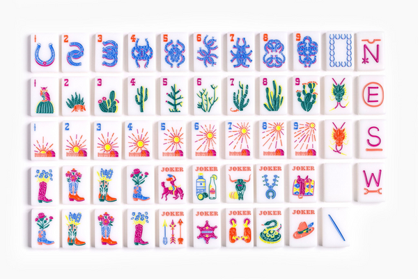 The Ranch Line: Flat Top Ranch Mahjong Tiles