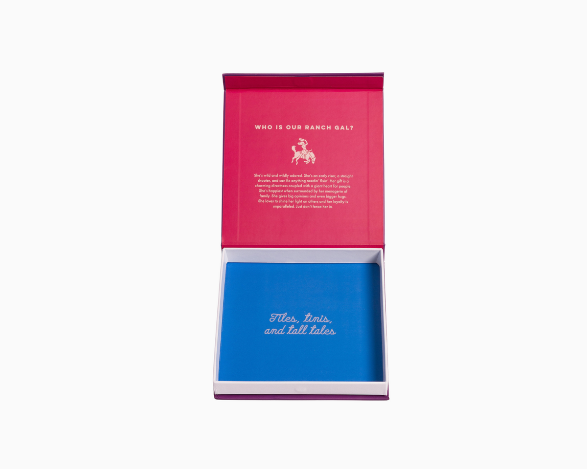 Ranch Line - Linen Cocktail Napkins