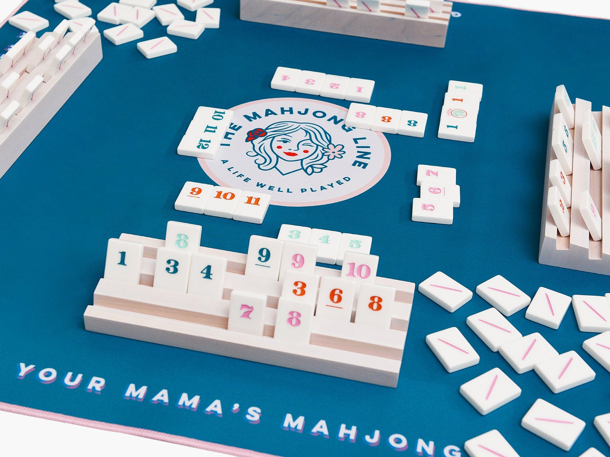 Rummy Tile Set: Crisp White – The Mahjong Line