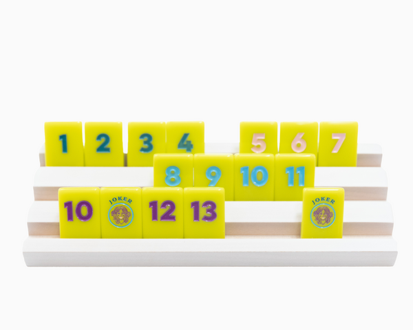 Rummy Tile Set: Chartreuse– The Mahjong Line Rummy Tile Set: Chartreuse– The Mahjong Line