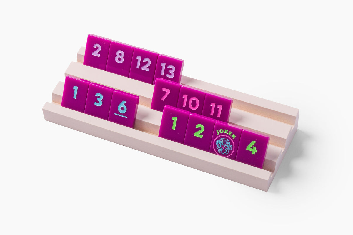 Rummy Tile Set: Plum