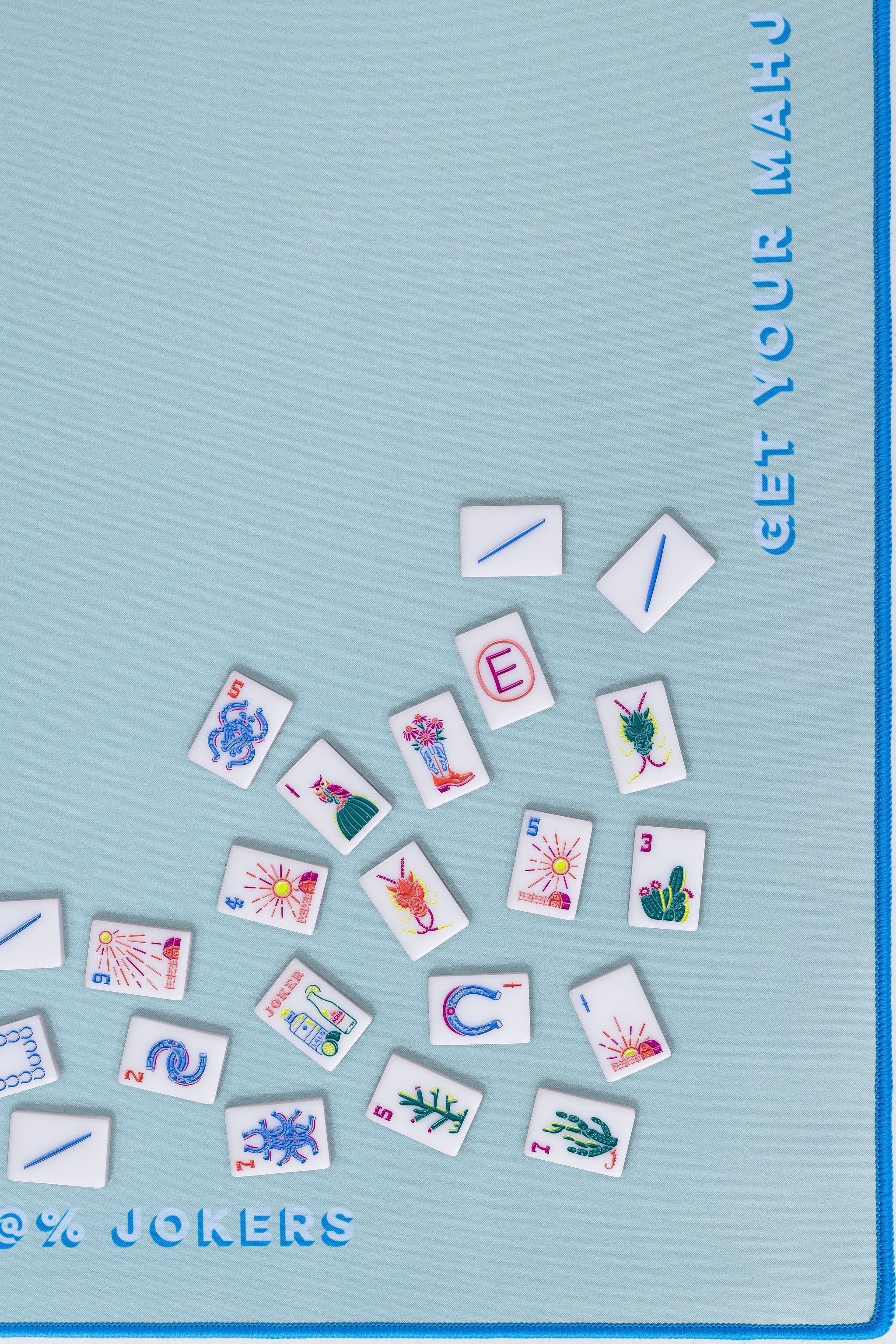 Ranch Line Tiles & Mat Combos– The Mahjong Line