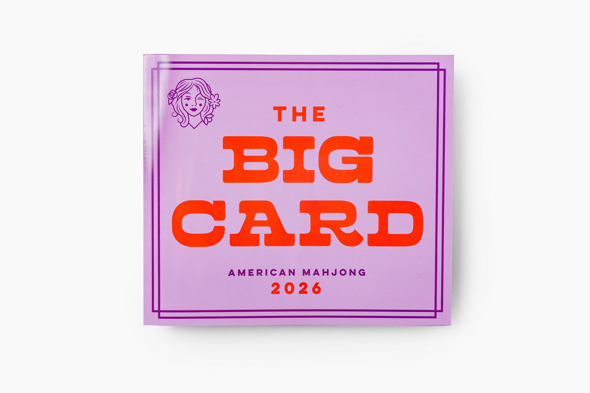 The Big Card XL 2026: American Mahjong Playing Card
