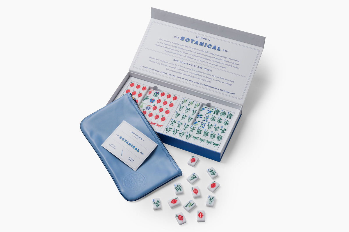 The Botanical Line: Newport Mahjong Tiles
