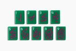 The Lucky Line: Jade Green 2.0 Mahjong Tiles
