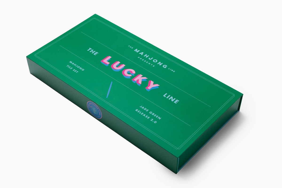 The Lucky Line: Jade Green 2.0 Mahjong Tiles