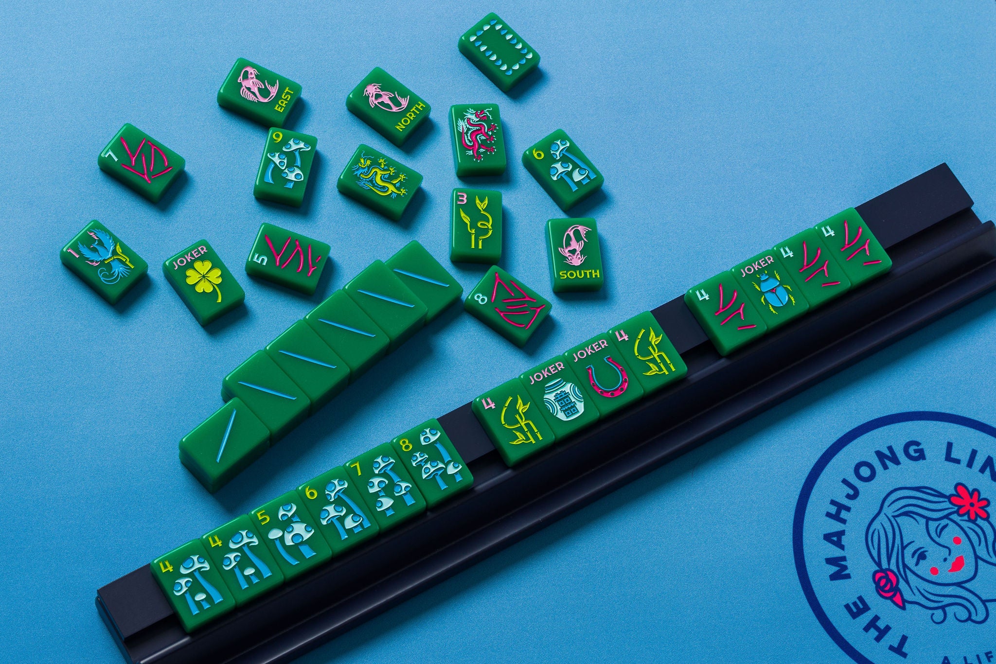 The Lucky Line American Mahjong Tile Set Jade Green 2 0 Release the-lucky-line-american-mahjong-tile-set-jade-green-2-0-release