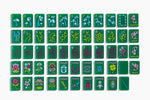 The Lucky Line: Jade Green 2.0 Mahjong Tiles